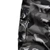 Camo Cargo Shorts for Men Lightweight Multi Pocket Camouflage Shorts Loose Cotton Outdoor Short Pants No Belt (Grey,29) view 4