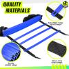 Teenitor Agility Ladders, 13 Rung Agility Ladder Speed Ladder Footwork Ladder with Carry Bag, Workout Ladder for The Ground Training Ladder view 3