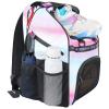 YOREPEK Basketball Bag, Large Basketball Backpack with Shoe Compartment and Ball Holder Sports Backpack for daughter son, Water Resistant for Sport Training Equipment Fits Volleyball Gym Pink view 4