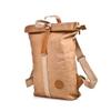 Washable paper backpack Brown view 2