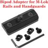 360 Tacitcal Mlok Bipod Adapter for Mlok Rails and Handguards (Pack of 2 - Mlok Sling Stud) view 2