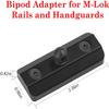 360 Tacitcal Mlok Bipod Adapter for Mlok Rails and Handguards (Pack of 2 - Mlok Sling Stud) view 4
