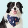 Paws Wishes Dog Bandana 4 Pack, All in One Set Holiday in Maine, Pet Friendly Design, Hair and Water Resistant, Adjustable Dog Scarf for Medium Boy Girl Dog view 3