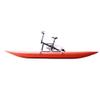 Water Bikes, Chili Pontoon Banana Water Bike Inflatable Kayak Bikeboat for Lake, Water Sports Touring Kayaks Sea Pedal Bicycle Boat for Sport Fun Fishing (Chili-WaterBike) view 1