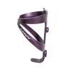 Bicycle Water Bottle Holder Cage Nylon for MTB Mountain Road Bike Lightweight Matte (Dark Purple 2 Pack) view 3