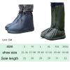 Middle Boot Rain Boots Cover Non-slip Boot Cover 68 Opening Design, Easy To Put On And Take Off Suitable For Women's, Men's, Children's, Youth Cycling Shoe Covers ( Color : Green , Size : X-Large ) view 4