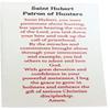 Westmon Works St Hubert Hunters Holy Card Set Prayer on Back Patron Saint of Hunting Made in the USA, Pack of 10 view 4