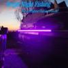 Bright Night 26 FOOT UV LED STRIP, BLACK FISHING LIGHT, Fluorescent Yacht light,Ultraviolet boat bass fishing 12v dc, Priority shipping, pontoon, kayak, john boat, florescent line glow view 3