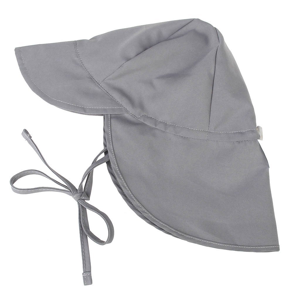 Baby Beach Hat Sun Protection (Gray), 12-18 Months