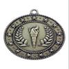 10 Pack of Victory Torch Champion Gold Medals Trophy Award with Neck Ribbons EMDC120 view 1