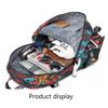 Soccer Player Star Cristiano Ronaldo Multifunction Backpack CR7 Travel Student Football Fans Bookbag For Men Women (LB-Pattern 2) view 3