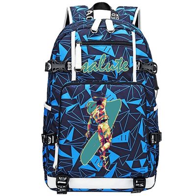 FANwenfeng Soccer Player 7 Multifunction Backpack Travel Football Fans bag for Men Women (NB-Pattern 4)