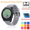 CZKE 20 22 26MM Quick Release Watchband Strap For Garmin Fenix 5 5 Plus 6 6X Pro 3HR D2 MK1 935 Smart Watch Silicone Easyfit Wrist Band (Color : Yellow, Size : 20mm) view 2