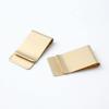 Aliotech 4 Pack of Men's Slim Money Clip Stainless Steel Cash Wallet Credit Card Cash Holder Slim Wallet Minimalist Wallet Stainless Steel Money Clip(Golden) view 3