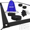 OMSORG 2-in-1 Beach Volleyball Lines, Heavy Duty Volleyball Boundary Lines with Reinforced Corners, Fit for Sand Backyard Grass 2 inch, Official Court Size 26.3' X 52.6' view 1