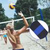 OMSORG 2-in-1 Beach Volleyball Lines, Heavy Duty Volleyball Boundary Lines with Reinforced Corners, Fit for Sand Backyard Grass 2 inch, Official Court Size 26.3' X 52.6' view 4