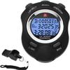Stop Watch Back Light Timer for Sports,10 Lap Stopwatches with Countdown Alarm Clock Timer for Sports Coach Running Competitions view 1