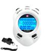 Stopwatch Timer, Digital Stop Watch with 0.01second & 0.001second Timing, Metal 10/100/400 Laps Memory, Rolilink Large dispaly Alarm Clock for Coach Sports Running Marathon view 1