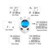 Stopwatch Timer, Digital Stop Watch with 0.01second & 0.001second Timing, Metal 10/100/400 Laps Memory, Rolilink Large dispaly Alarm Clock for Coach Sports Running Marathon view 2