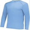 Augusta Sportswear Super Soft-Spun Poly Long Sleeve Tee Lake XL view 1