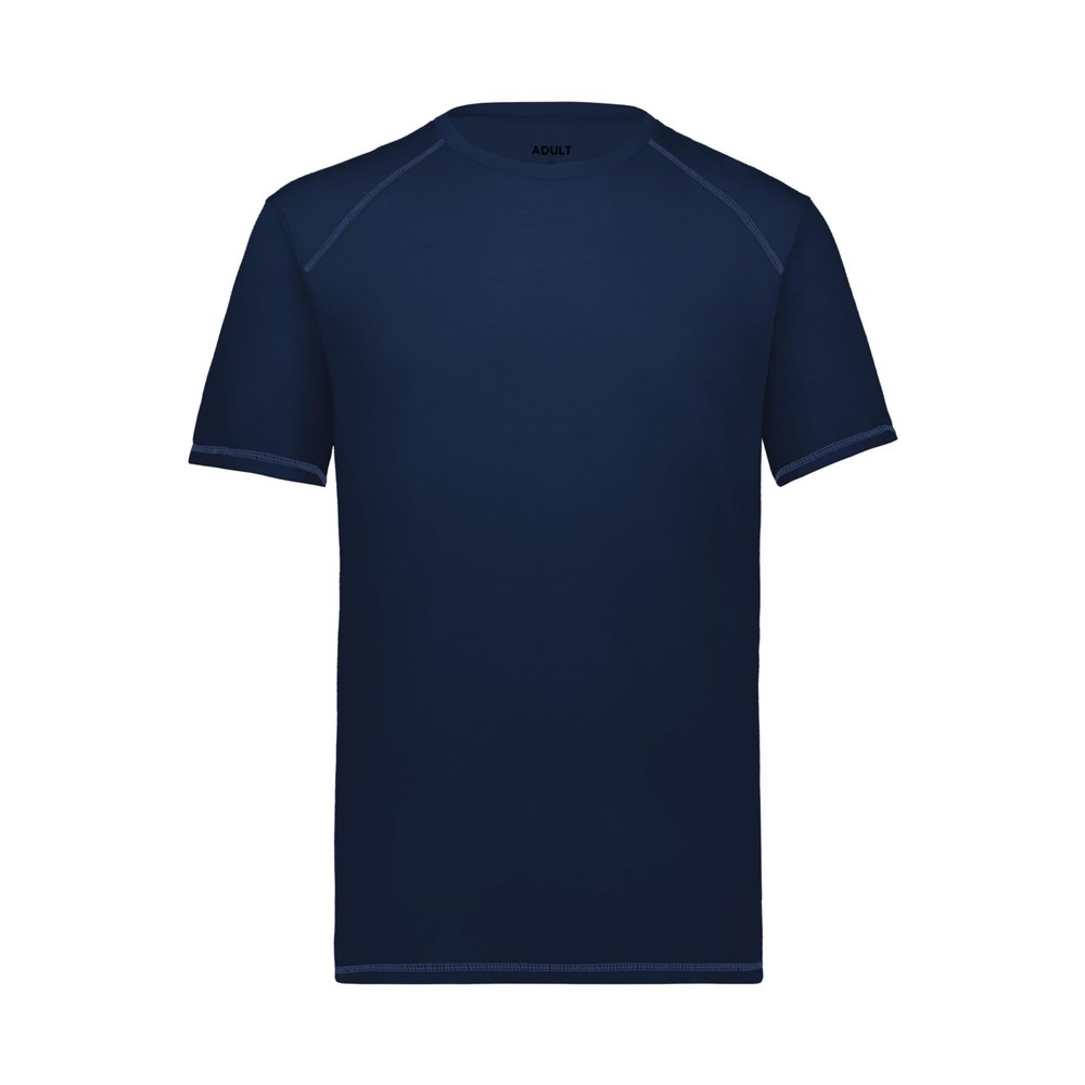 Augusta Sportswear Super Soft-Spun Poly Tee Navy 2XL