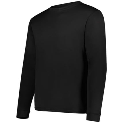 YTH Wicking LNG Sleeve T-Shirt - XL - BK