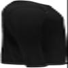 Augusta Sportswear Super Soft-Spun Poly Long Sleeve Tee Black S view 4