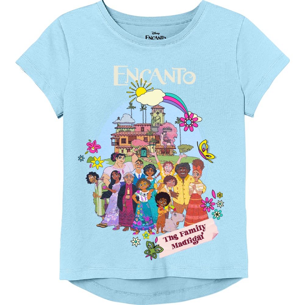 Disney Girls Encanto Family Madrigal & House T-Shirt T Shirt, Cancun, 14-16 US
