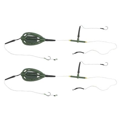 01 02 015 Carp Fishing Bait Feeder, Long Line Portable European Style Carp Feeder Fishing Accessories for Bank for River for Lake(35g)