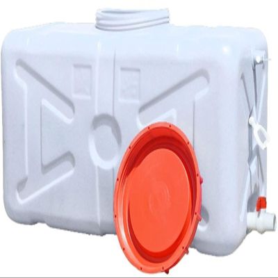DIROVO Portable Water Container with Tap Drinking Plastics Water Container with Screw Cap Indoor Or Outdoor Camping Emergency Water Tank(200L)
