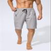 Men's Swim Trunks Quick Dry Board Shorts with Zipper Pockets Beach Shorts Bathing Suits for Men - No Mesh Liner(Light Grey,L) view 3