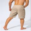 Men's Swim Trunks Quick Dry Board Shorts with Zipper Pockets Beach Shorts Bathing Suits for Men - No Mesh Liner(Khaki,M) view 4