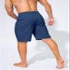 Men's Swim Trunks Quick Dry Board Shorts with Zipper Pockets Beach Shorts Bathing Suits for Men - No Mesh Liner(Midnight,XXL) view 4