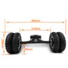 L-faster 8 Off Road Wheels Truck with Reinforced Bracket and N63 Brushless Motor for Electric Mountain Skateboard(with Controller) view 3