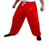 Kung Fu Pants Tai Chi and Wing Chun Bottoms Style for Women and Men Martial Arts Trousers Light and Smooth (KF Red Size XL) view 1