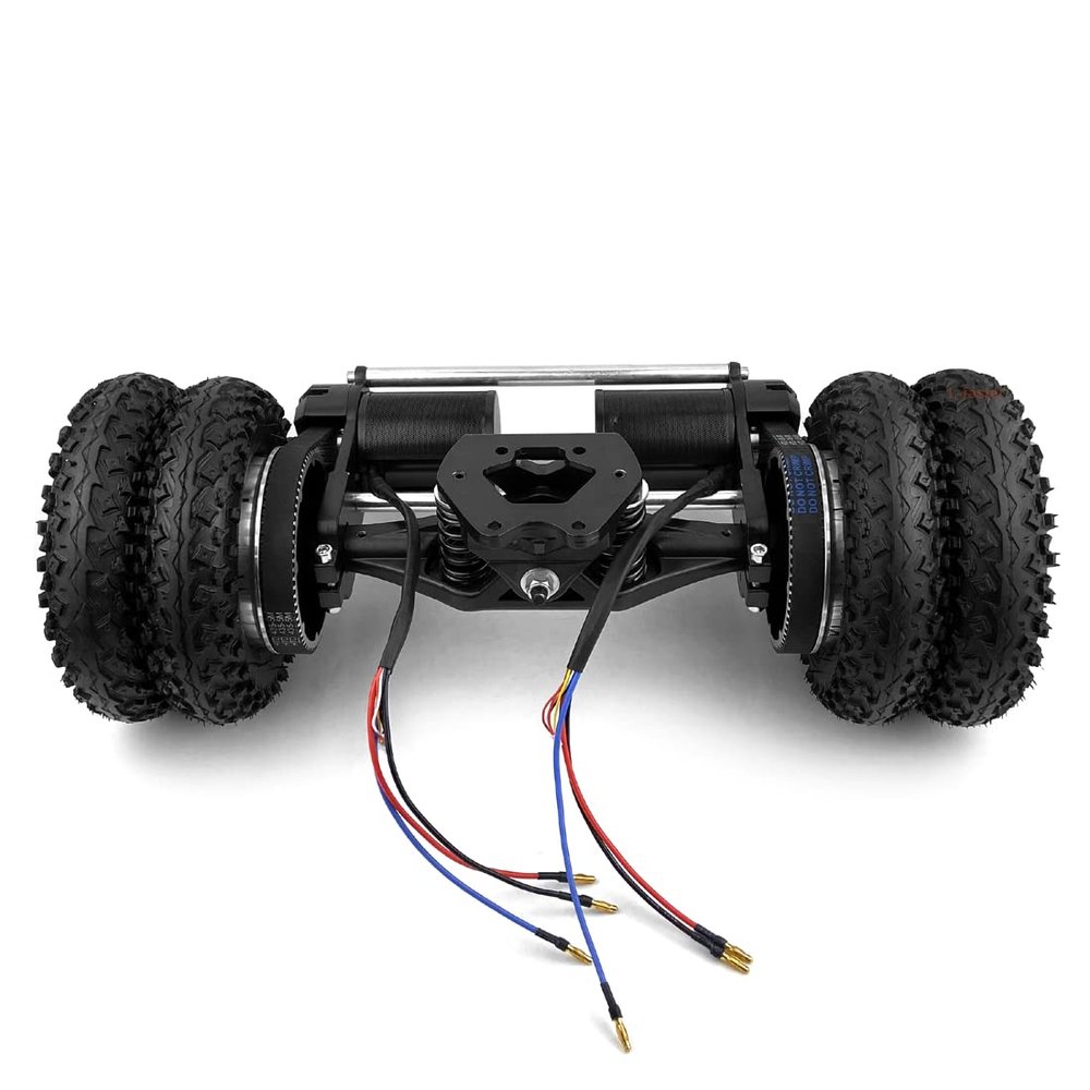 Reinforced Off Road Wheels Truck with Strong Motor Bracket for Four Wheels Mountain SkateboardWithout Controller