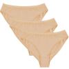 NEWCHAO Dance Panties, Ballet Briefs, Gymnastics Underpants Beige Seamless for Girls and Women view 1