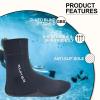 XUKER Neoprene Water Socks 3mm, Sand Proof Beach Volleyball Socks Diving Socks for Outdoor Water Sports view 3