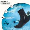 XUKER Neoprene Water Socks 3mm, Sand Proof Beach Volleyball Socks Diving Socks for Outdoor Water Sports view 4