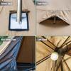FireHiking Camping Hot Tent with Stove Jack 2-4 Person Teepee Half Inner Tent for Backpacking Hunting view 3