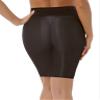 QinCiao Women Mesh Lace Bodycon Mini Skirt Club Wear Party Shiny Glossy Above Knee Pencil Skirt Black One Size view 2