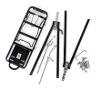 Bike Cargo Rack Cargo Universal Adjustable Bicycle Rear Luggage Touring Carrier Racks 55lbs Capacity Quick Release Mountain Road Bike Pannier Rack for 26"-29" Frames view 3