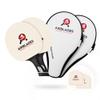 AIRBLADES Professional Ping Pong Paddles Set of 2 + Two Spare Rubbers | Pro Table Tennis Racket with Hard Carry Case |Ergonomic Handle | 5 Blades of Wood with Premium Rubber and Sponge view 1