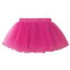 Aislor Girls Ballet Skirts 4 Layers Net Crinoline Slip Petticoat Birthday Dress up Party Underskirt Ballerina Dancewear Hot Pink 1-6 Years view 3