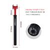 UPANBIKE Bike Suspension Seatpost 400mm Length 27.2mm 28.6mm 30.9mm 31.6mm Shock Absorber Seat Post for Mountain Bike Seat Post BMX Road Bike(31.6mm*Black) view 2