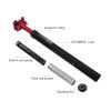 UPANBIKE Bike Suspension Seatpost 400mm Length 27.2mm 28.6mm 30.9mm 31.6mm Shock Absorber Seat Post for Mountain Bike Seat Post BMX Road Bike(31.6mm*Black) view 4