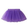 Aislor Girls Ballet Skirts 4 Layers Net Crinoline Slip Petticoat Birthday Dress up Party Underskirt Ballerina Dancewear Purple 11-16 Years view 3