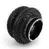 8 Inch Double-Wheels 200x50 Inflated Off Road Tyre With 5M Pulley 72 Teeth For Belt Drive All Terrain Skateboard view 1