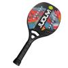 Beach Tennis Paddle Beach Tennis Racket Carbon Fiber with EVA Memory Foam Core Tennis Paddles (Black) view 2