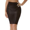 Moily Womens Shimmery Oily Bright High Waist Stocking Skirt Sheer Mesh Bodycon Skirt Miniskirt Black One Size view 1